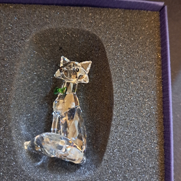 NEW  Swarovski SCS Arctic Fox 2019 in box with COA RARE 5488902 - Picture 2 of 7